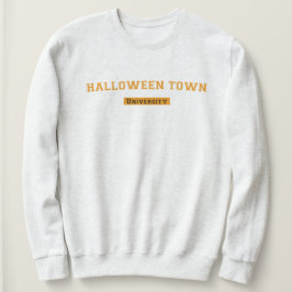 Halloween Town University White Sweatshirt Frauen