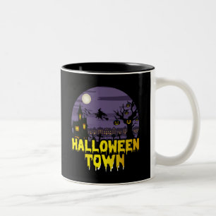 Halloween Town Zweifarbige Tasse