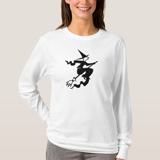HALLOWEEN TRADITIONELLER WITCH-T - Shirt (Vorderseite)