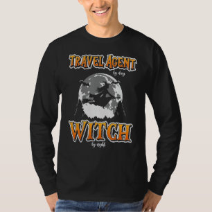 Halloween Travel Agent Witz Funny Niedlich Agency  T-Shirt