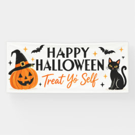 Halloween Treat Yo'Self Banner für die Party