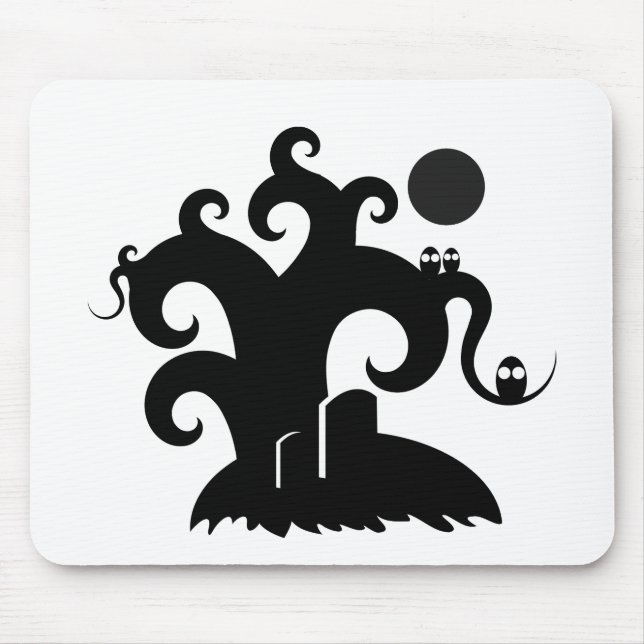 Halloween Tree Mousepad (Vorne)