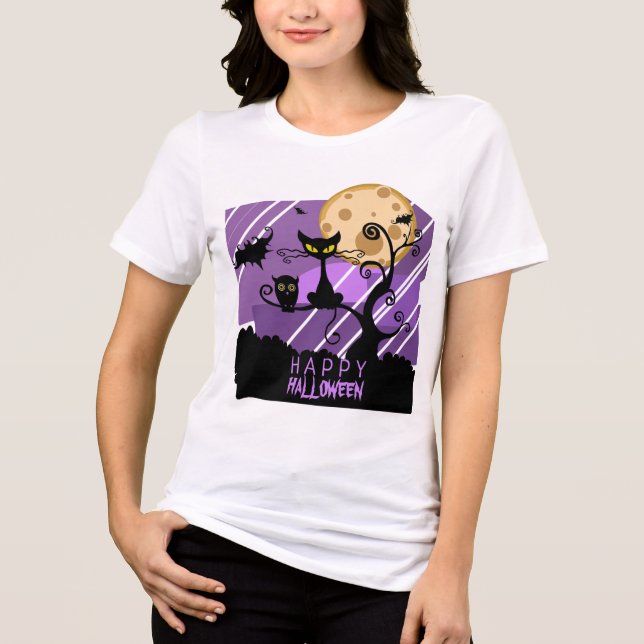 Halloween Tri-Blend Shirt (Vorderseite)