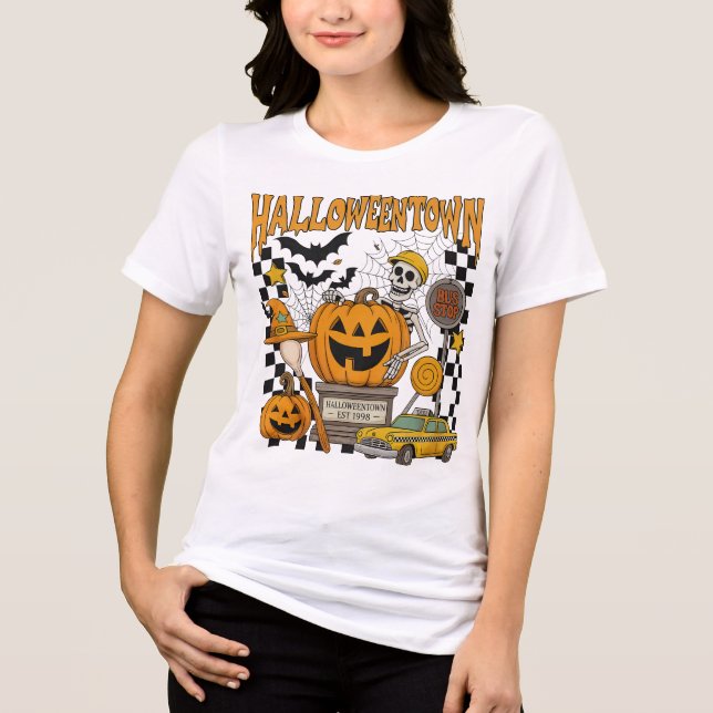 Halloween Tri-Blend Shirt (Vorderseite)