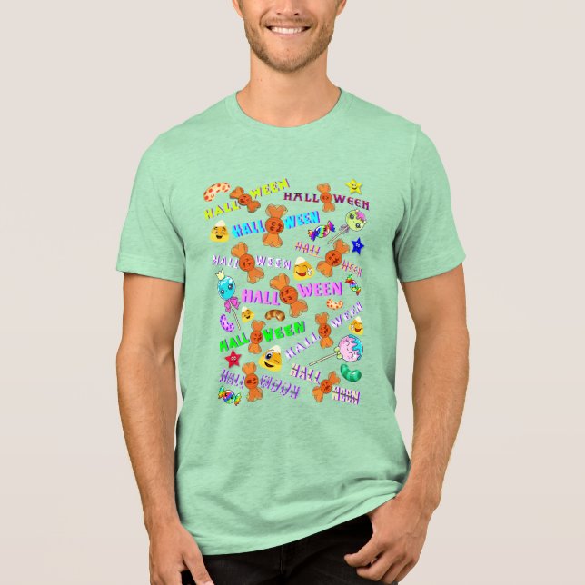 Halloween Tri-Blend Shirt (Vorderseite)