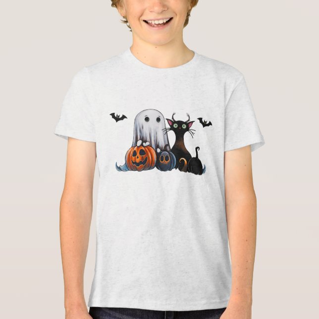 Halloween Tri-Blend Shirt (Vorderseite)
