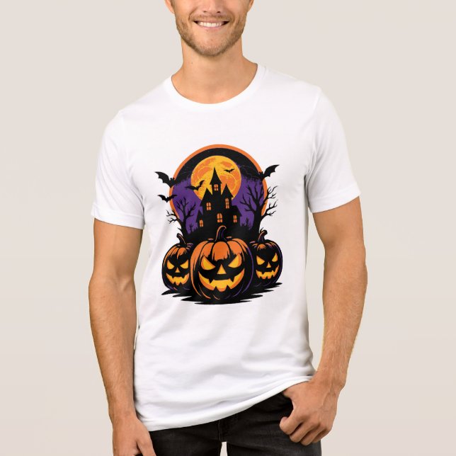 halloween Tri-Blend shirt (Vorderseite)