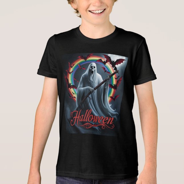 Halloween Tri-Blend Shirt (Vorderseite)