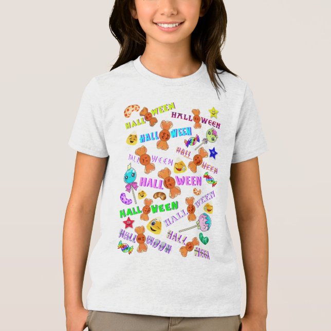 Halloween Tri-Blend Shirt (Vorderseite)