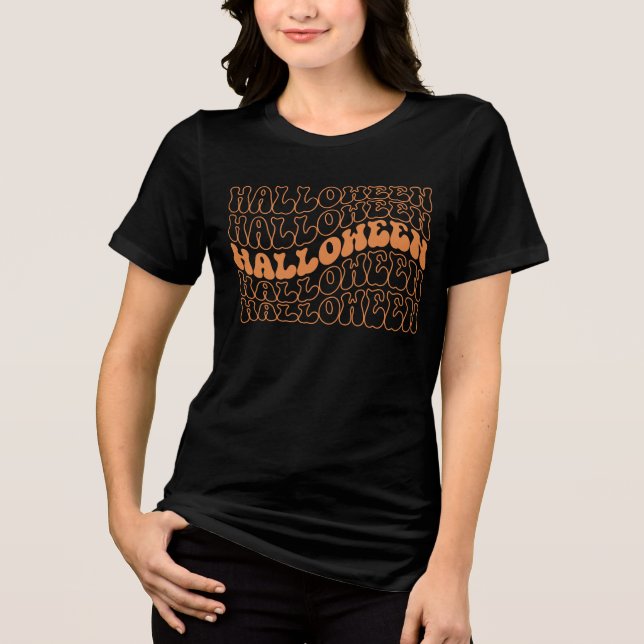 Halloween Tri-Blend Shirt (Vorderseite)