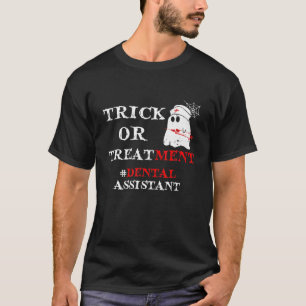 HALLOWEEN Trick oder Behandlungsdauer T-Shirt