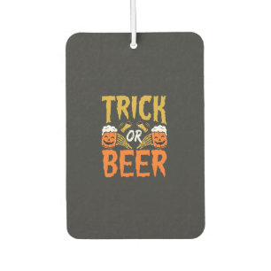 Halloween Trick oder Bier Skeletthände Autolufterfrischer