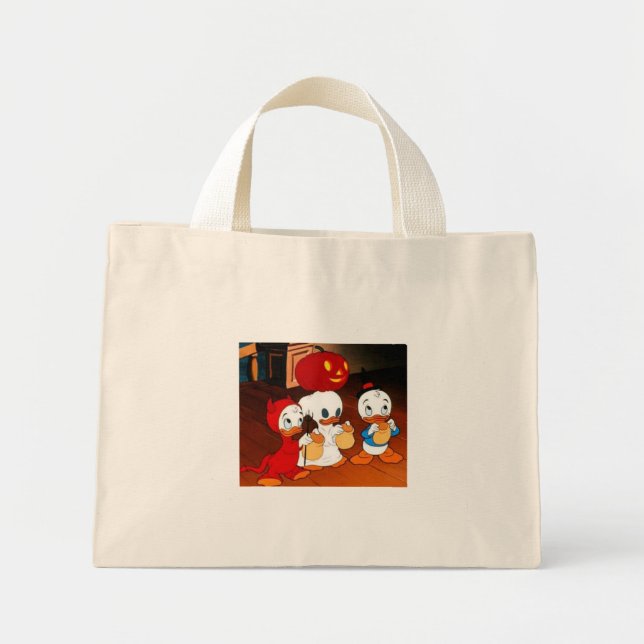 Halloween-Trick oder -Taschen Mini Stoffbeutel (Vorne)