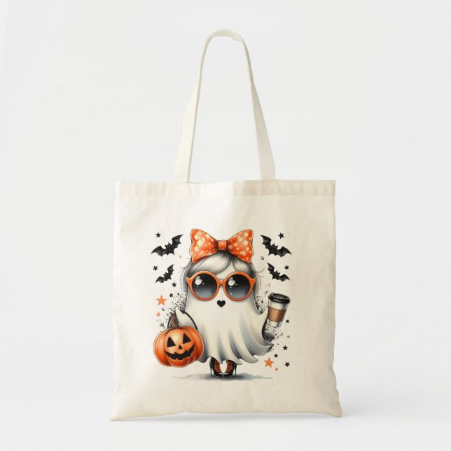 Halloween/Trick oder Treat/Candy Tragetasche (Vorne)