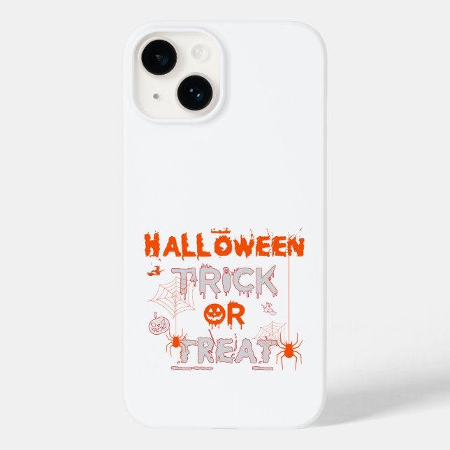 Halloween Trick oder Treat Case-Mate iPhone 14 Hülle (Rückseite)