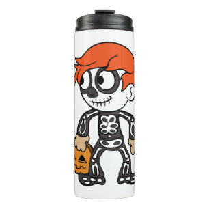 Halloween Trick oder Treat Costume Süßigkeiten Can Thermosbecher