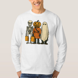 Halloween-Trick oder Treat-Crew T-Shirt