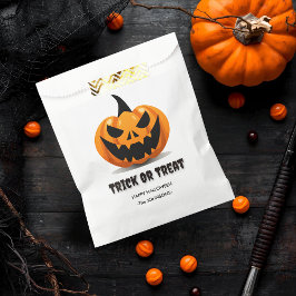 Halloween Trick oder Treat - Custom Jack-o’ Lanter Geschenktütchen
