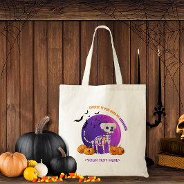 Halloween Trick oder Treat Dog Candy Tote Bag Tragetasche