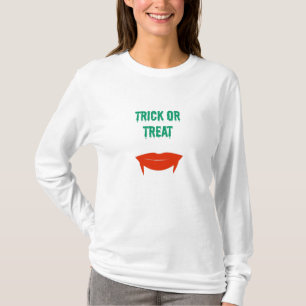 Halloween - Trick oder Treat Fangs T-Shirt