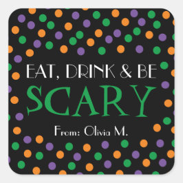 Halloween Trick oder Treat Favor Sticker