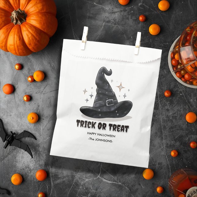 Halloween Trick oder Treat - Hexenhutdesign Geschenktütchen (Von Creator hochgeladen)