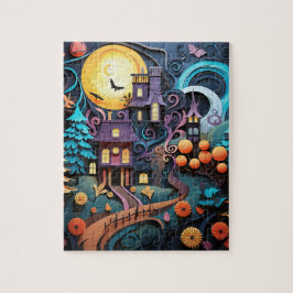 Halloween Trick oder Treat Houses