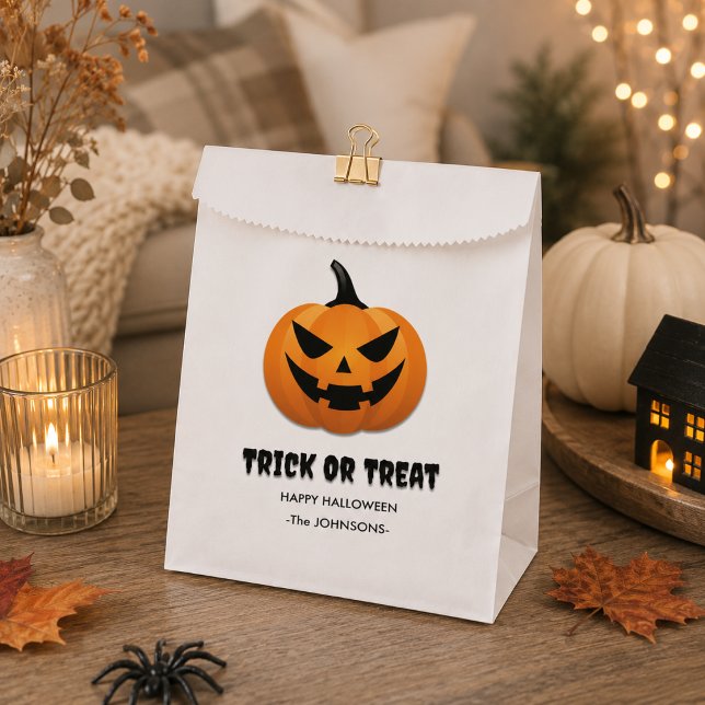 Halloween Trick oder Treat - Individuelle Jack-o'- Geschenktütchen (Von Creator hochgeladen)