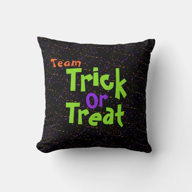 Halloween / Trick oder Treat / Kissen (Vorderseite)