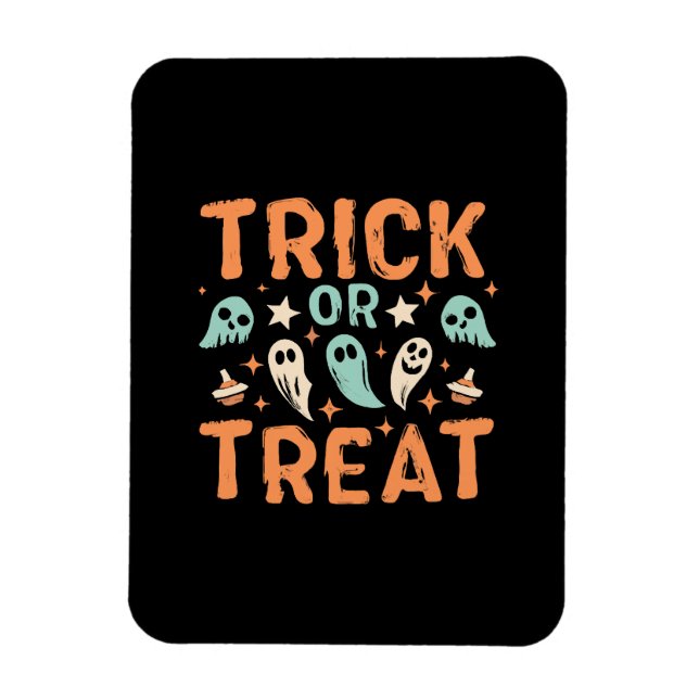 Halloween Trick oder Treat Magnet (Vertikal)