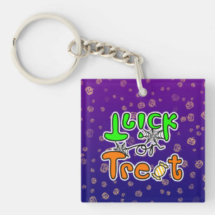 Halloween Trick oder Treat Schlüsselanhänger