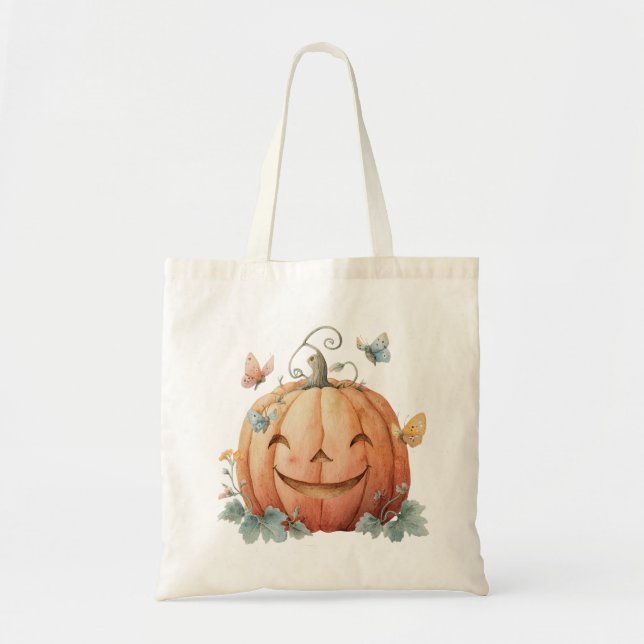 Halloween Trick oder Treat Shoulder Tote Bag Tragetasche (Vorne)