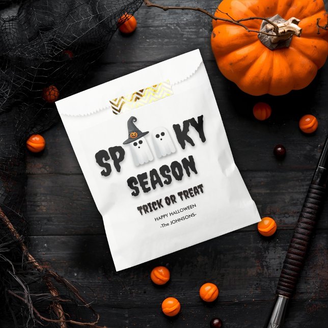 Halloween Trick oder Treat - Spooky Season Ghosts Geschenktütchen (Von Creator hochgeladen)
