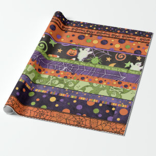 Halloween Trick oder Treat Wrapping Paper Geschenk Geschenkpapier