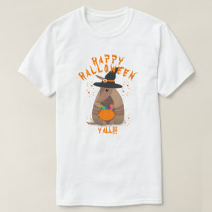Halloween Trick-oder-Treating Armadillo Witch Texa T-Shirt
