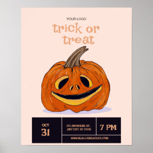 Halloween Trick oder Treatment Party, Halloween Ni Poster