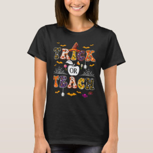 Halloween Trick Or Teach Süßer Halloween-Lehrer Ic T-Shirt