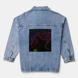 Halloween Trickster Spirit Denim Jacket Jeansjacke