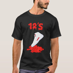 Halloween Tropfen Schuhe Sneaker Match 12 Drehung T-Shirt