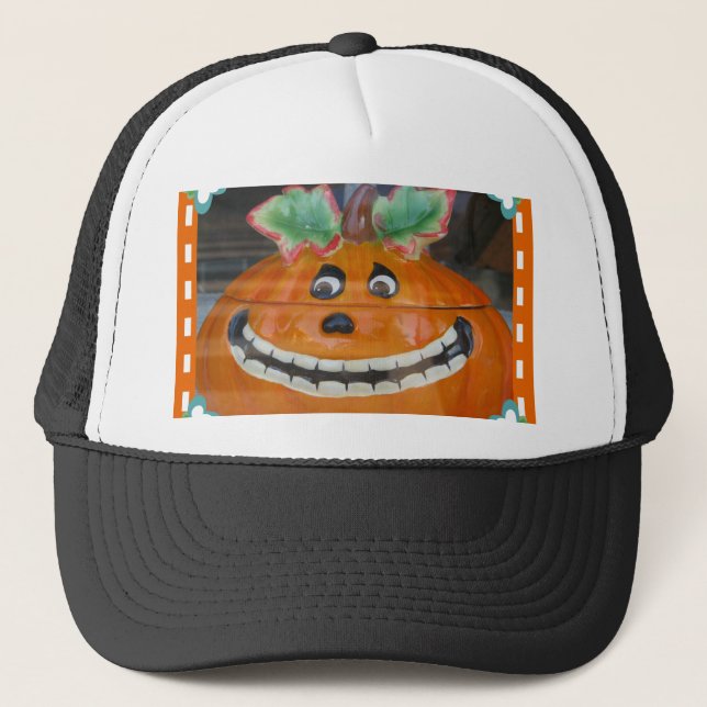 Halloween Truckerkappe (Vorderseite)