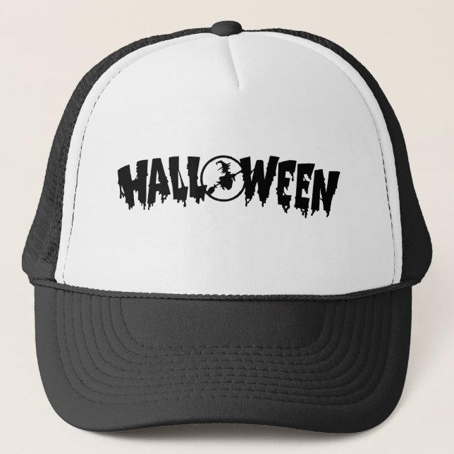 Halloween Truckerkappe (Vorderseite)