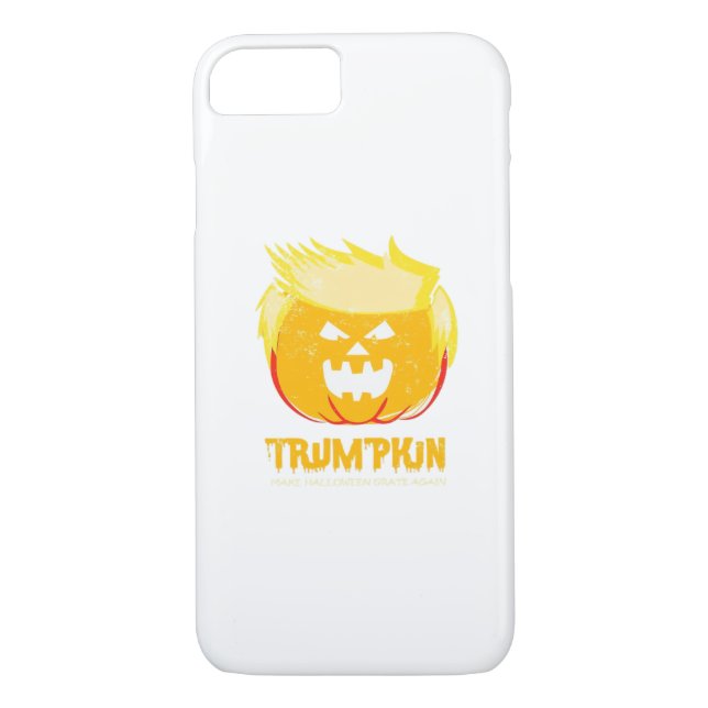 Halloween Trumpkin Funny Case-Mate iPhone Hülle (Rückseite)