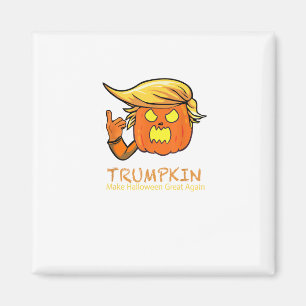 Halloween Trumpkin Funny - Klassisches Kostümdesig Magnet