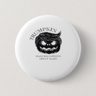 Halloween Trumpkin Funny & Niedliches Halloween-Ko Button