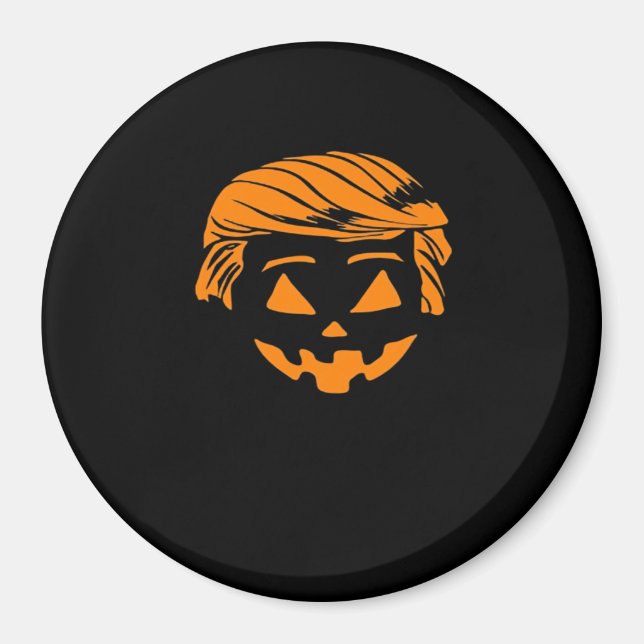 Halloween Trumpkin-Kostüm Magnet (Vorne)