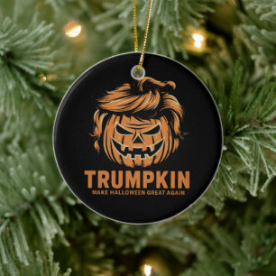Halloween Trumpkin macht Halloween erneut großarti Keramik Ornament