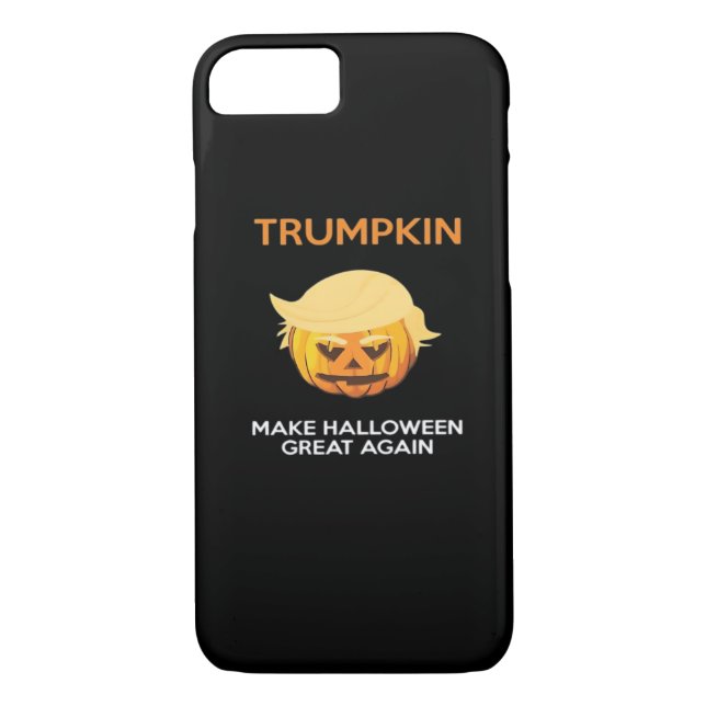 Halloween Trumpkin V4 Case-Mate iPhone Hülle (Rückseite)