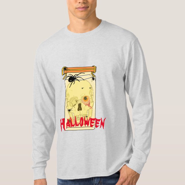 Halloween Tshirt peur (Devant)