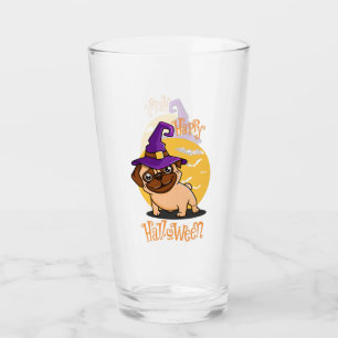 Halloween Tumbler Verre Puggy