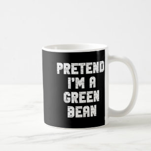 Halloween Tüte Ein grüner Bohnen-Kostüm Faule Kind Kaffeetasse